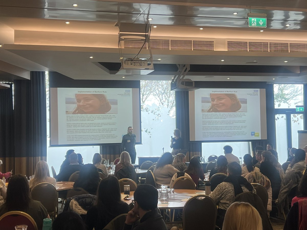 <a href="/EKHUFTccot/">EKHUFT Outreach</a> Steve Jenner Summing up the importance of why Call for Concern can make a real difference to the safety of our patients and remembering Martha Mills  on this journey. <a href="/EKHUFT/">East Kent Hospitals</a>