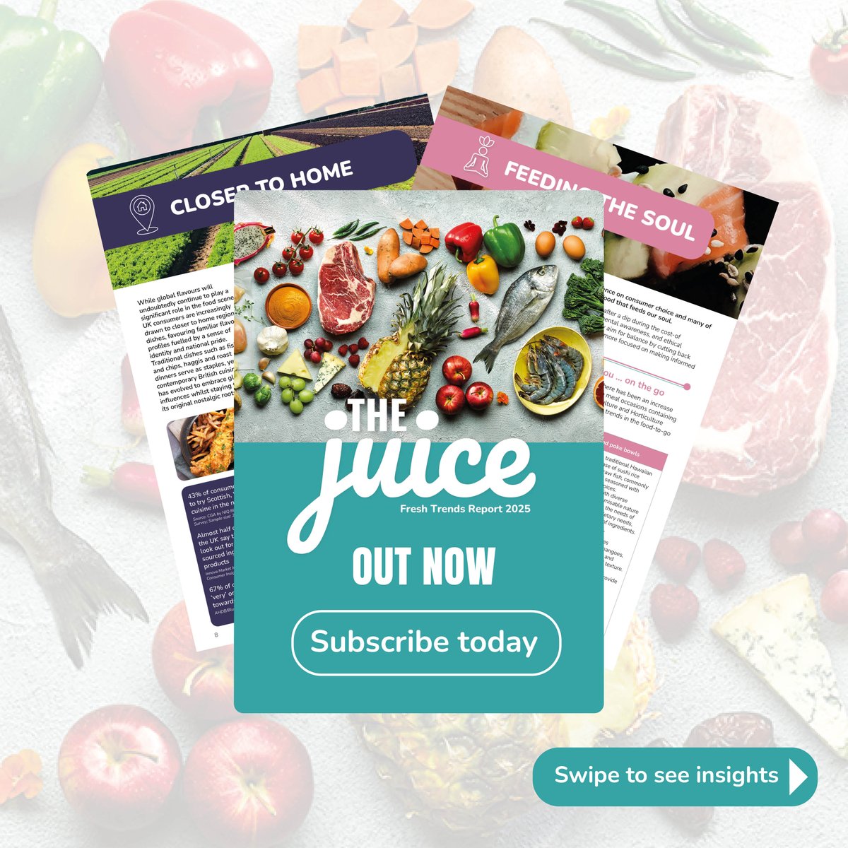 We’re excited to launch our latest trends report, The Juice, packed with insights on all the exciting trends in produce, meat, and fish for the year ahead.

Inside, you’ll find: 
- Emerging ingredients 
- Recipe inspiration
- Key menu trends

🔗: viewer.ipaper.io/bidcorp/bidfre…