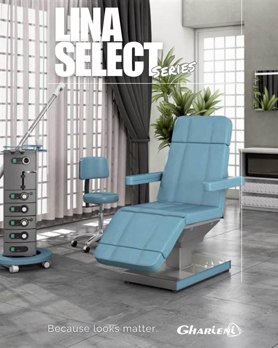 When design and performance swipe right on each other ☝️

Meet the Lina Select series– a treatment bed that doesn’t just perform, but serves looks while doing it. 💅✨

Your treatment space just got a serious glow-up. Are you ready?

👉 gharieni.com/lina-select/