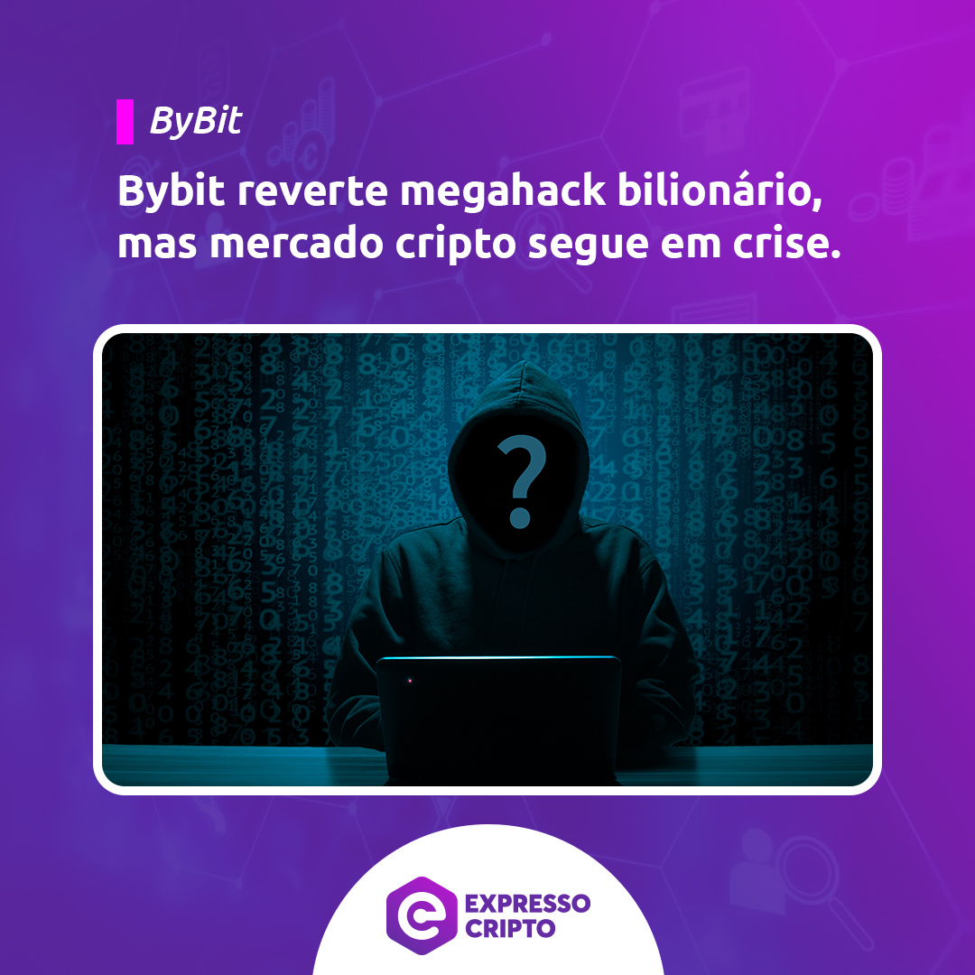 expressocripto's tweet image. Bybit cobre hack bilionário, mas mercado cripto segue em queda 📉 A exchange repôs US$ 1,2 bi após ataque do grupo Lazarus, mas BTC, ETH e SOL ainda caem. O caso expõe falhas de segurança. Cripto precisa de mais controle ou a liberdade vale o risco? 🤔 #Crypto