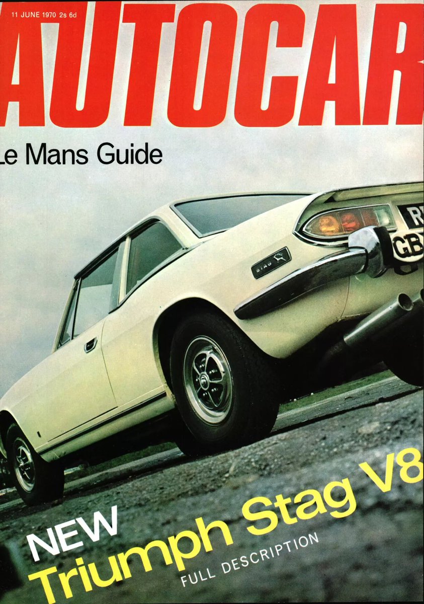 thecarfactoids's tweet image. Factoid Extra: Busy weeks for BL with two new cars appearing on @autocar covers in 1970 & two cars with V8 engines too, but as everyone knows, they were different V8 engines & everyone knows which one was the most troublesome or infamous…
@DarraghMcKenna @TopOfTheTower @StvCr