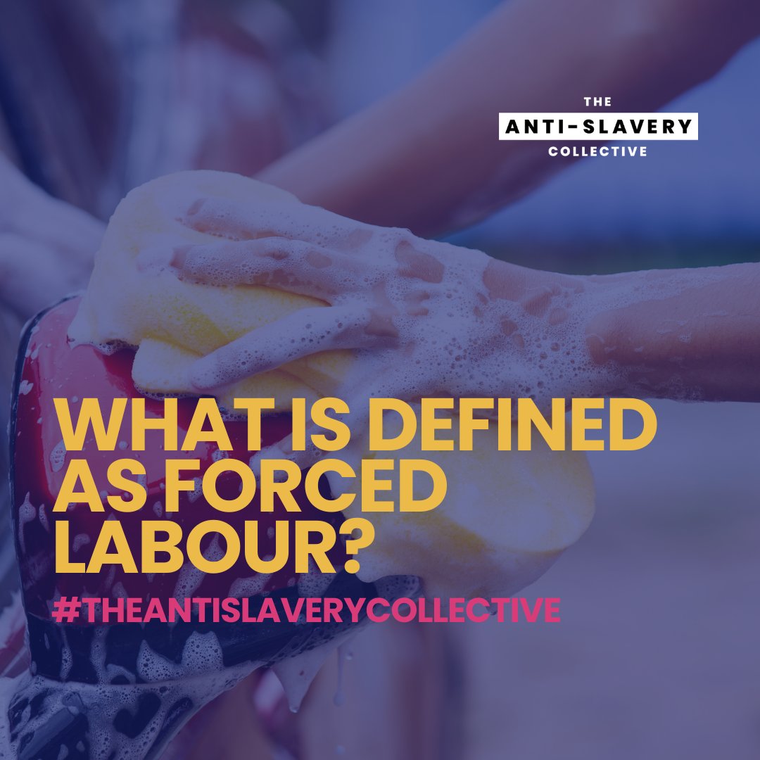 Forced labour is any work/service that a person is forced to do under threat, coercion, or deception. It's a form of modern slavery &amp; a human rights violation.

🔴 No choice 
🔴 Threats/coercion 
🔴 Trapped/no escape

Let's say NO to modern slavery. #TheAntiSlaveryCollective
