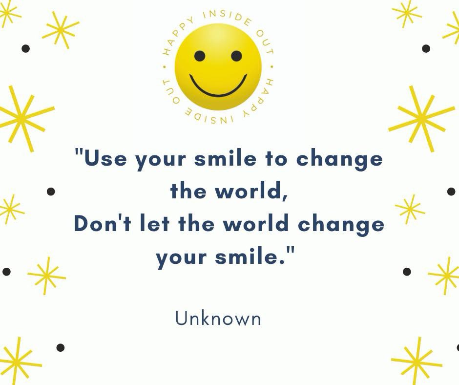 Thought I had better start sharing some positive vibes again, as we all need a little push now and then, including me!

Happy Monday everyone - let's make it a good day, with lots of smiles x

#happyinsideout #mondaymotivation #smile #positivity #positivemindset #happymonday