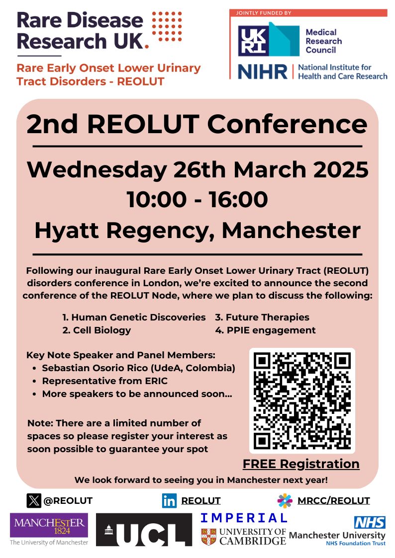 Manchester Rare Conditions Centre (@mft_imrare) on Twitter photo <a href="/RDRUKHub/">Rare Disease Research UK</a> is making a significant impact by advancing research for rare conditions, helping to transform lives. The upcoming conferences in March will provide valuable insights &updates on their work. It’s a great opportunity to learn more and get involved! #RareDiseaseDay2025 <a href="/RDRUKHub/">Rare Disease Research UK</a> is making a significant impact by advancing research for rare conditions, helping to transform lives. The upcoming conferences in March will provide valuable insights &updates on their work. It’s a great opportunity to learn more and get involved! #RareDiseaseDay2025