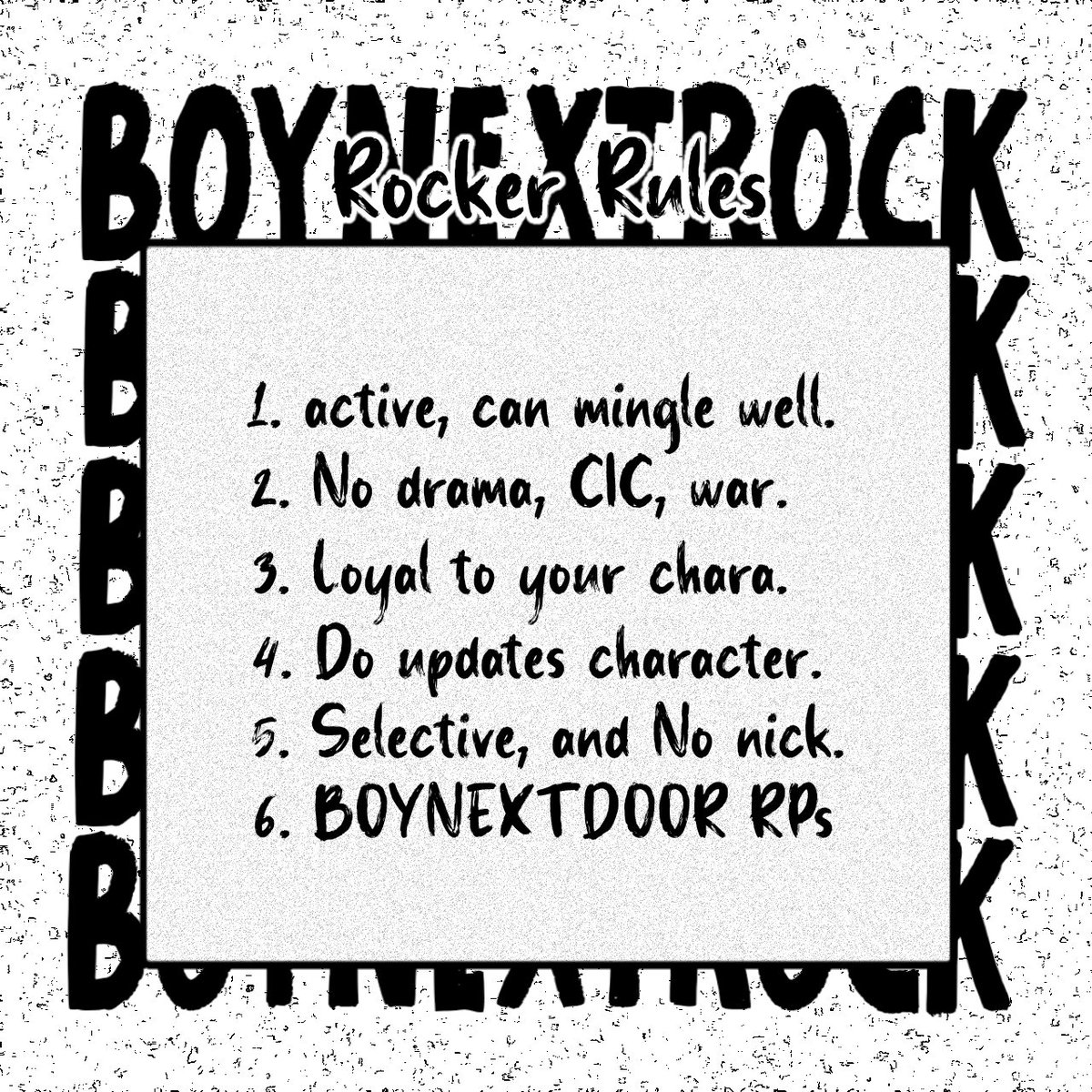 RNGDS5TH's tweet photo. ⠀
⠀🚪⠀𝐖𝐇𝐎'𝐒 𝐓𝐇𝐄𝐑𝐄? 

BOYNEXTROCK. Hello, we, a newly made SQ, are looking for our missing member 𝑱͟𝒂͟𝒆͟𝒉͟𝒚͟𝒖͟𝒏͟,͟ ͟𝑺͟𝒖͟𝒏͟𝒈͟𝒉͟𝒐͟,͟ ͟𝑹͟𝒊͟𝒘͟𝒐͟𝒐͟,͟ ͟𝒂͟𝒏͟𝒅͟ ͟𝑾͟𝒐͟𝒐͟𝒏͟𝒉͟𝒂͟𝒌͟.͟  Also another OA/SQ to be friends with, please reply below. 
⠀ https://t.co/mZtN6MWRKI