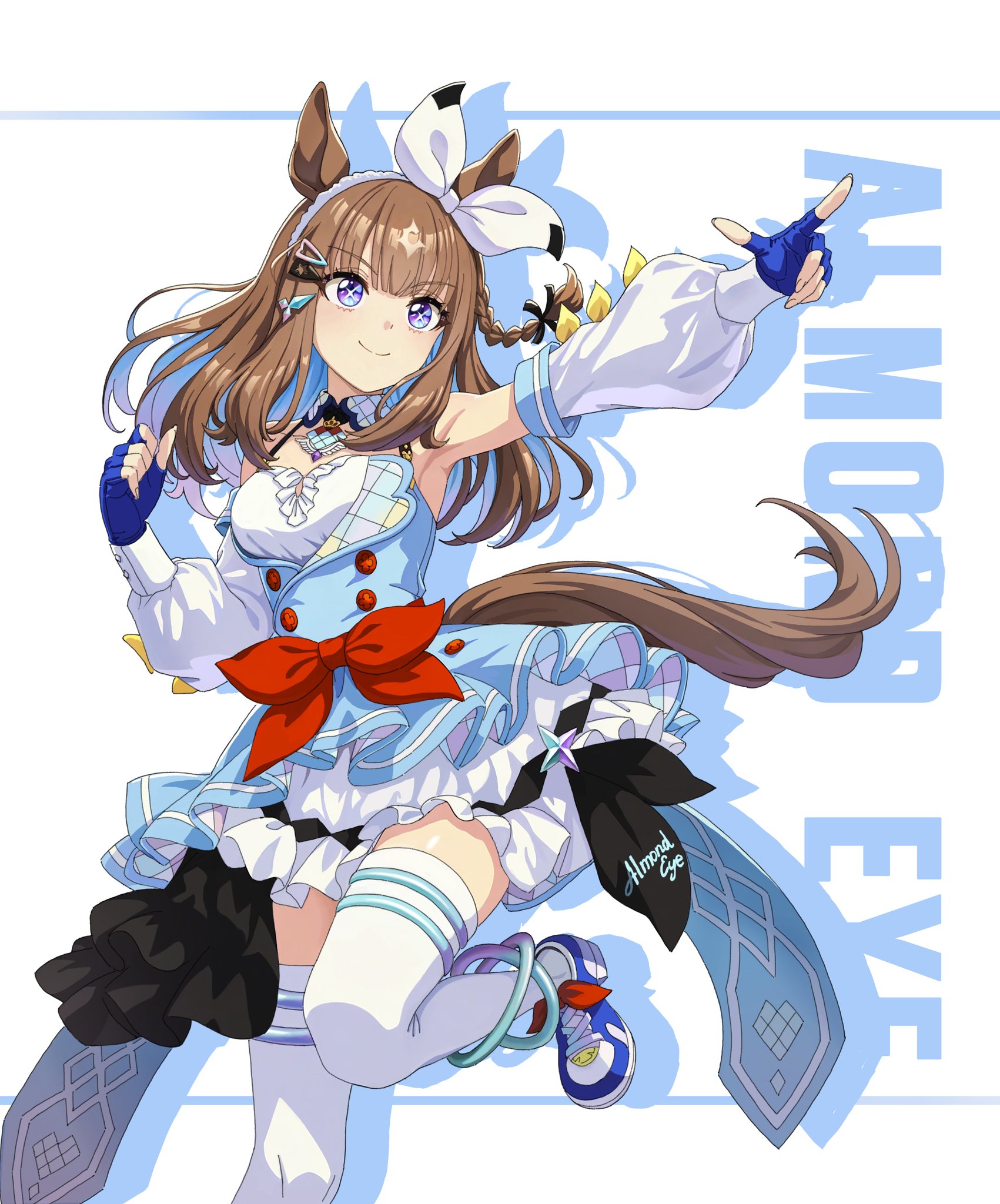 ウマ娘 ホログラムキャラファインマット アーモンドアイ 6th EVENT サイストア on X: 