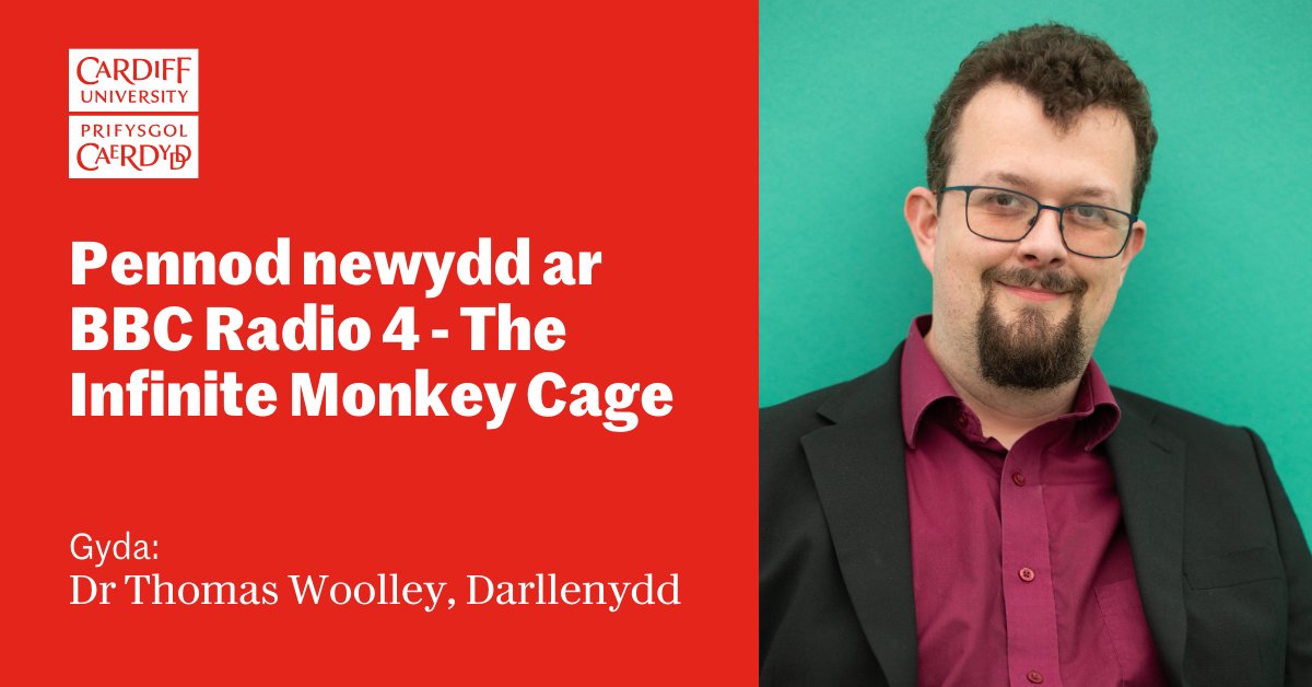 Cardiff Uni Maths (@mathscu) on Twitter photo Ymunodd Dr <a href="/ThomasEWoolley/">Thomas Woolley</a> Γ’ The Infinite Monkey Cage ar <a href="/BBCRadio4/">BBC Radio 4</a> i drafod y fathemateg y tu Γ΄l i siapiau yn y byd naturiol.
Wedi ei golli? Dal i fyny yma πbit.ly/3ETg2ZO Ymunodd Dr <a href="/ThomasEWoolley/">Thomas Woolley</a> Γ’ The Infinite Monkey Cage ar <a href="/BBCRadio4/">BBC Radio 4</a> i drafod y fathemateg y tu Γ΄l i siapiau yn y byd naturiol.
Wedi ei golli? Dal i fyny yma πbit.ly/3ETg2ZO