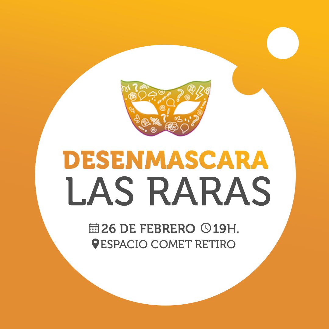Sobi (@sobi_iberia) on Twitter photo Más de tres millones de personas en España conviven con una enfermedad rara. Únete a #DesenmascaraLasRaras de Sobi en colaboración con <a href="/FEDER_ONG/">FEDER | Enfermedades Raras</a> el 26 de febrero, 19:00 h en el Espacio Comet Retiro (Madrid). Descubre testimonios reales.
💡 Inscríbete: forms.gle/mymqP287ep5nRk… Más de tres millones de personas en España conviven con una enfermedad rara. Únete a #DesenmascaraLasRaras de Sobi en colaboración con <a href="/FEDER_ONG/">FEDER | Enfermedades Raras</a> el 26 de febrero, 19:00 h en el Espacio Comet Retiro (Madrid). Descubre testimonios reales.
💡 Inscríbete: forms.gle/mymqP287ep5nRk…