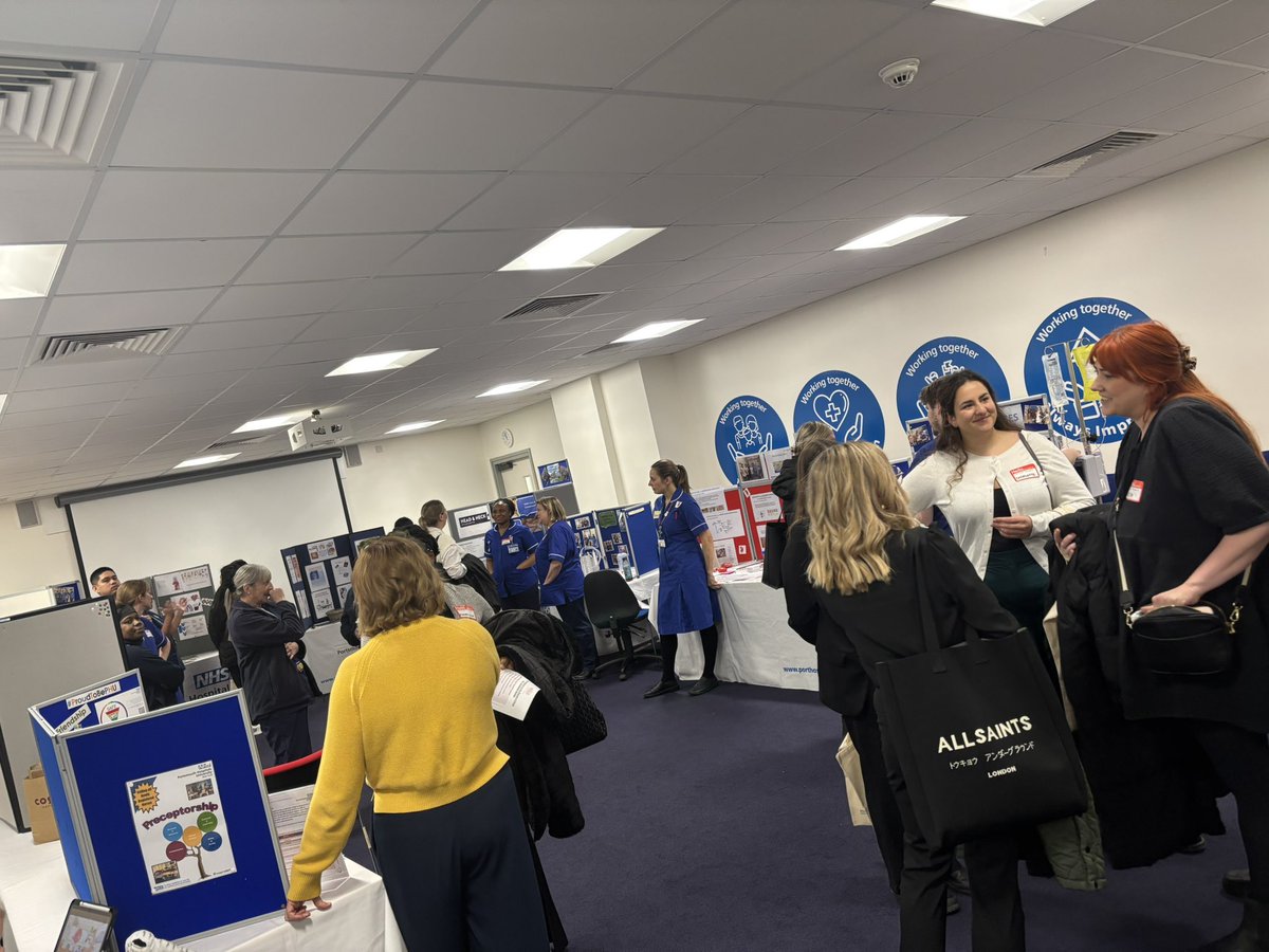 PHU Nursing Workforce Team (@phuworkforce) on Twitter photo The 2025 Newly Qualified Nurse Recruitment Day is well underway! So great to meet so many 3rd year students interviewing for a position here at PHU once they qualify this year 😊 <a href="/PHU_NHS/">Portsmouth Hospitals University NHST</a> <a href="/tracycassar12/">Tracy Cassar Senior Workforce Sister PHU</a> <a href="/fjw2810/">#hellomynameis Fiona Wright</a> The 2025 Newly Qualified Nurse Recruitment Day is well underway! So great to meet so many 3rd year students interviewing for a position here at PHU once they qualify this year 😊 <a href="/PHU_NHS/">Portsmouth Hospitals University NHST</a> <a href="/tracycassar12/">Tracy Cassar Senior Workforce Sister PHU</a> <a href="/fjw2810/">#hellomynameis Fiona Wright</a>