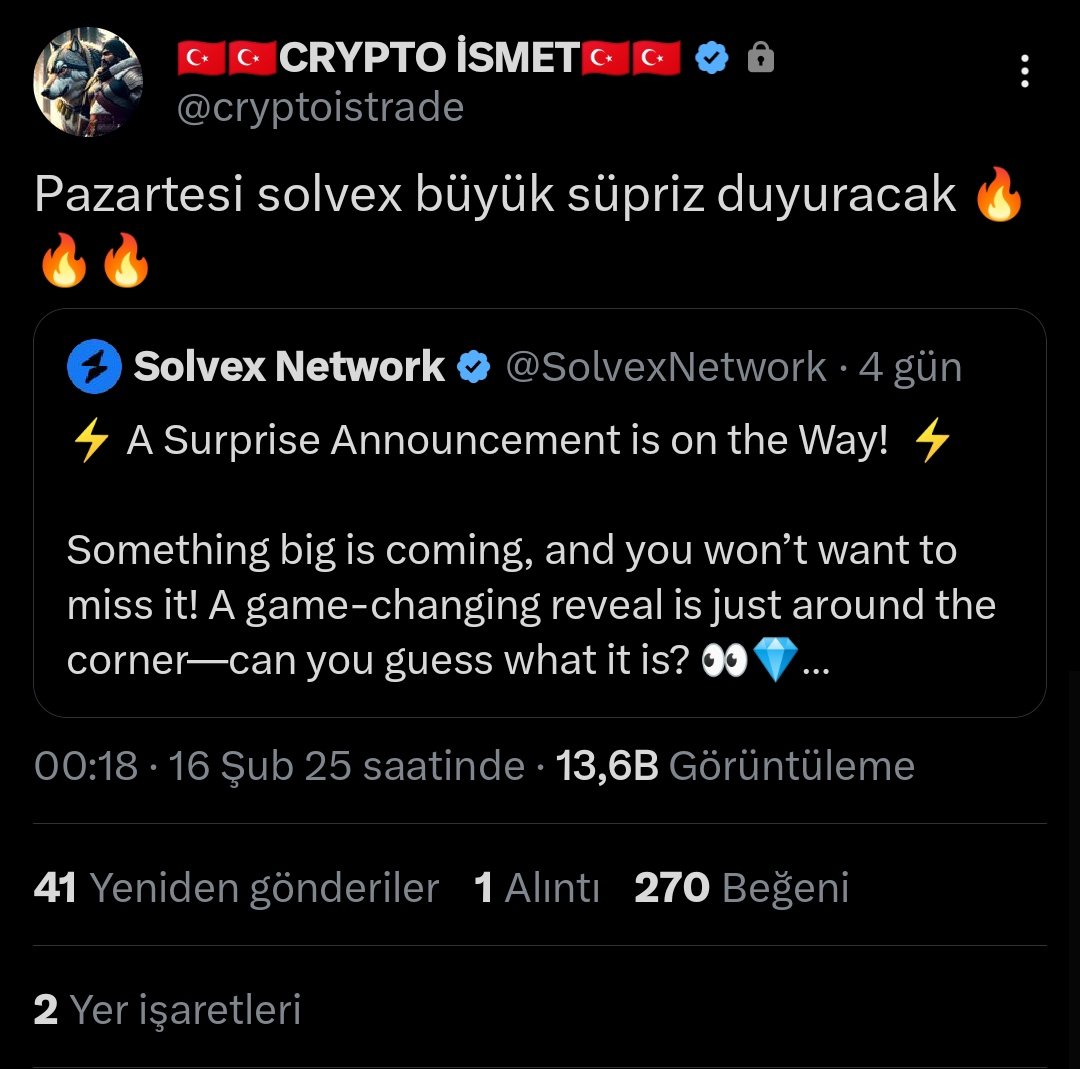Biraz daha #solvex mağdur edebiyatı yaparsanız mağdurlarla aramızda para toplayıp zararınızı vereceğiz <a href="/cryptoistrade/">🇹🇷🇹🇷CRYPTO İSMET🇹🇷🇹🇷</a> . Adınıza kurulan troy telegram gruplarında neler döndüğü, insanların iradelerinin nasıl sakata uğratıldığı soruşturma dosyalarında en kısa sürede çıkar umarım.