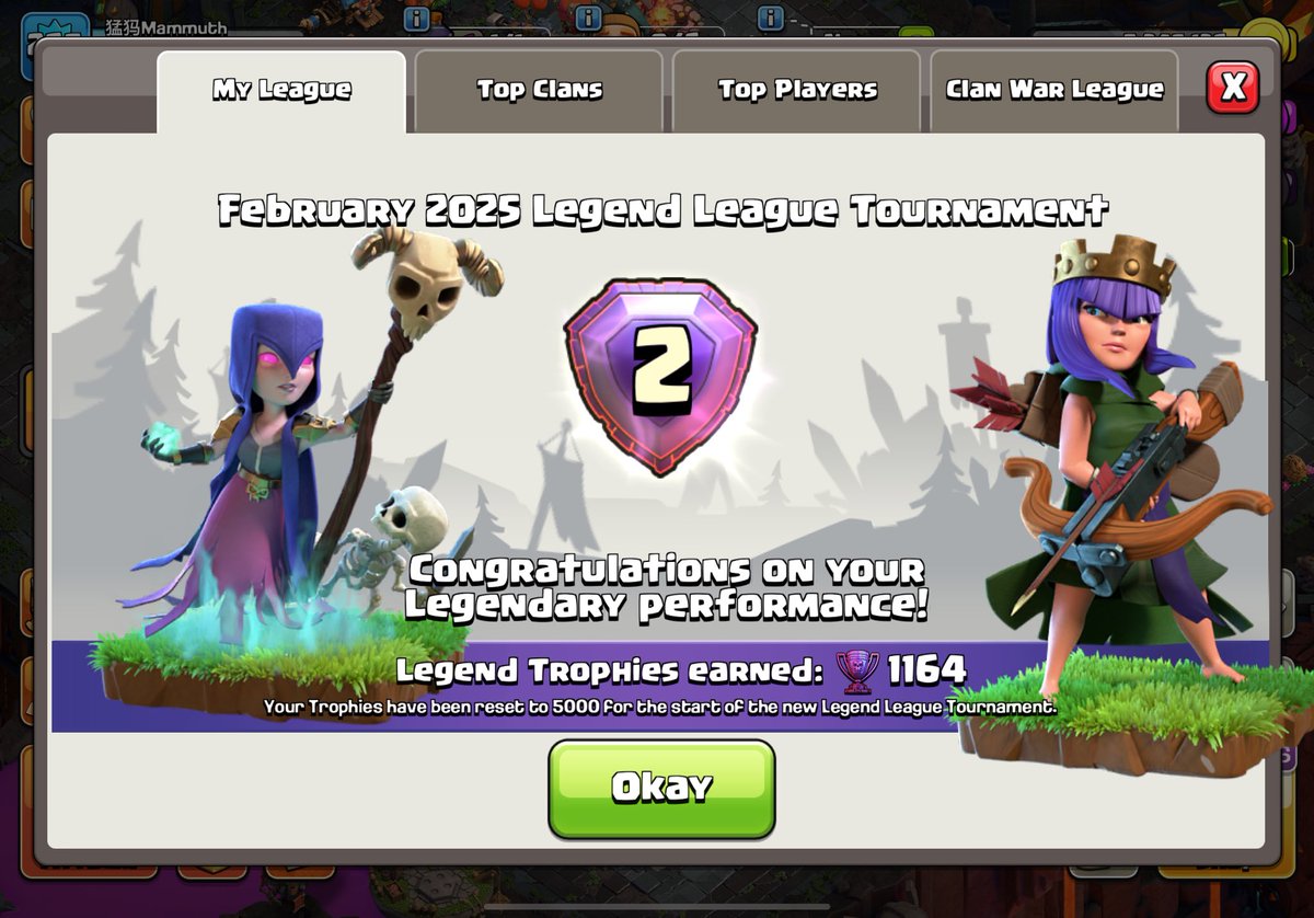 Mammuth CoC tweet media