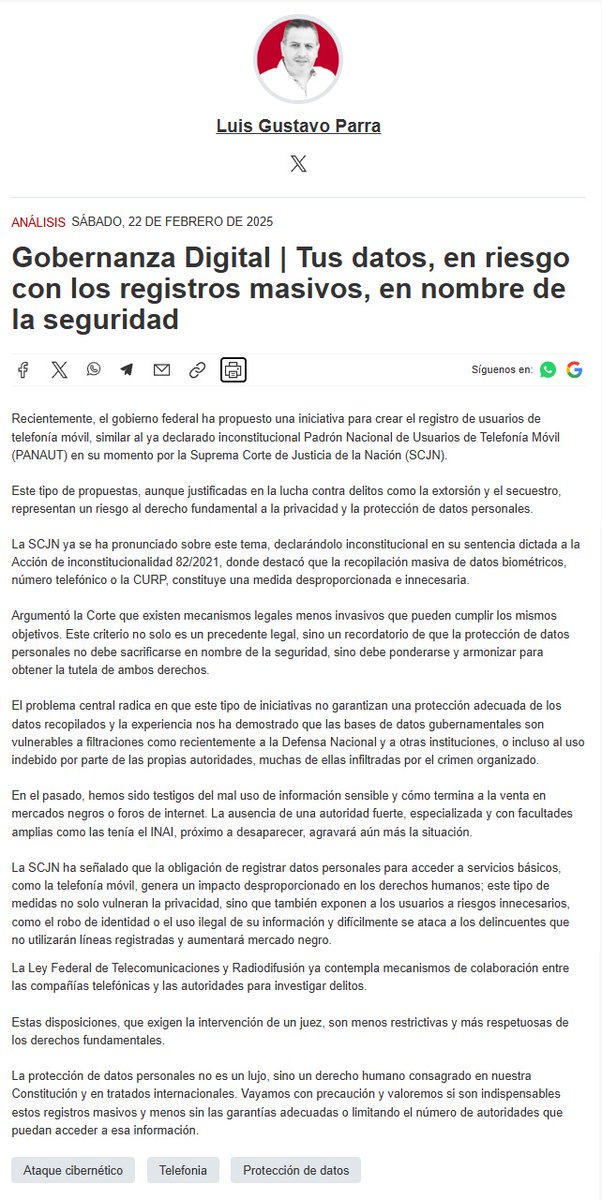 Gustavo Parra N tweet media
