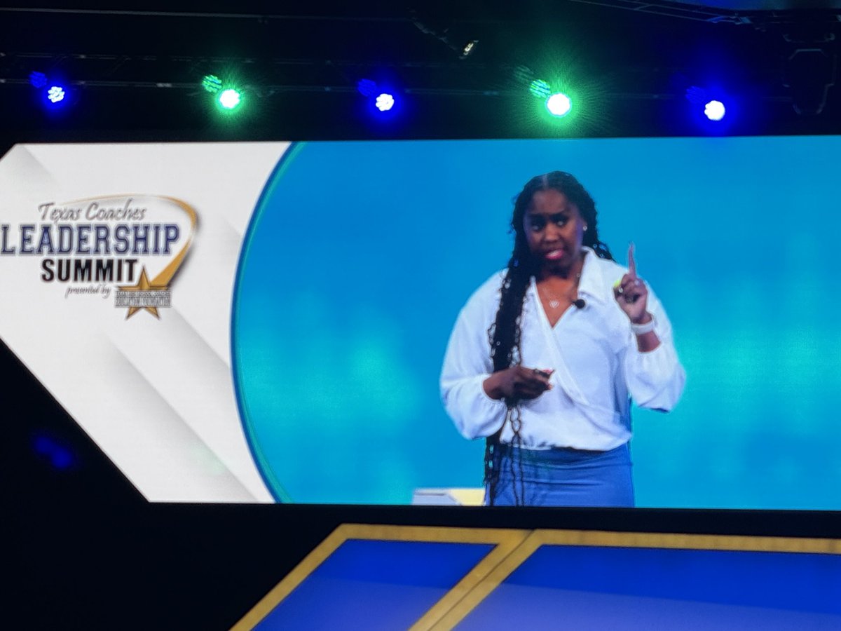 CoachPadilla (@coachppadilla) on Twitter photo “The most difficult part of Leadership, starts with self.”
“You have to lead yourself before you can lead someone else.” <a href="/Dr_CNKiser/">Chivonne Kiser, Ed.D</a> #coachessummit “The most difficult part of Leadership, starts with self.”
“You have to lead yourself before you can lead someone else.” <a href="/Dr_CNKiser/">Chivonne Kiser, Ed.D</a> #coachessummit