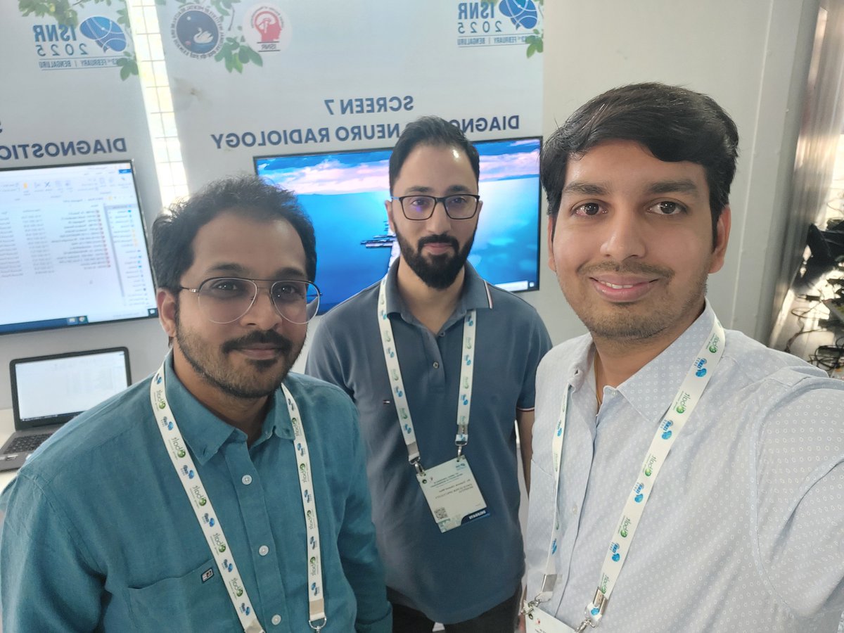 Excellent neurorad conference <a href="/isnr_2025/">ISNR 2025</a> with great line up of lectures by teachers around the world, quizzes,workshops&amp;lot more. Beautifully organized <a href="/NIMHANS_BLR/">NIMHANS, Bengaluru</a> Learned a lot.Heartful moments with CMC vellore alumni. First time journey to Banglore&amp; NIMHANS was quite memorable