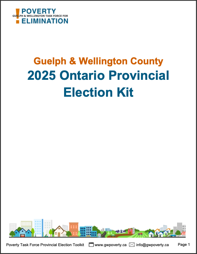 The Ontario election is this Thursday! 🗳️ Check out our #Guelph &amp; #WellingtonCounty Election Kit to get informed, vote, and take action on poverty at the provincial level. Access it &amp; other resources in our latest newsletter: mailchi.mp/6e3dce8854c5/m… #ONpoli #Vote