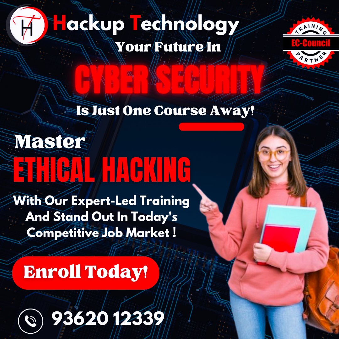 HackupTech's tweet image. 🚀 Your Future in Cybersecurity is Just One Course Away! 🔥
#EthicalHacking #CyberSecurity #HackingCourse #BugBounty #PenetrationTesting #VAPT #LearnToHack #TechTraining #HackupTechnology #CyberSecurityJobs #EthicalHacker #HackerMindset #CyberThreats #AIinCyberSecurity #Info