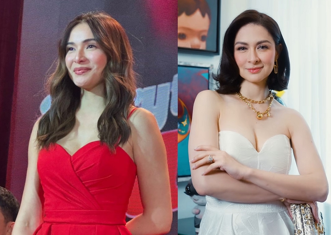 PinaysInShowbiz's tweet photo. Corset Jumpsuit: Kapuso Queens Jennylyn Mercado And Marian Rivera https://t.co/f7ZBw2jFSO
#UltimateStar
#JennylynMercado
#PrimetimeQueen
#BoxOfficeQueen
#MarianRivera
#KapusoQueens
#QueenThings https://t.co/sQg5ktdahp