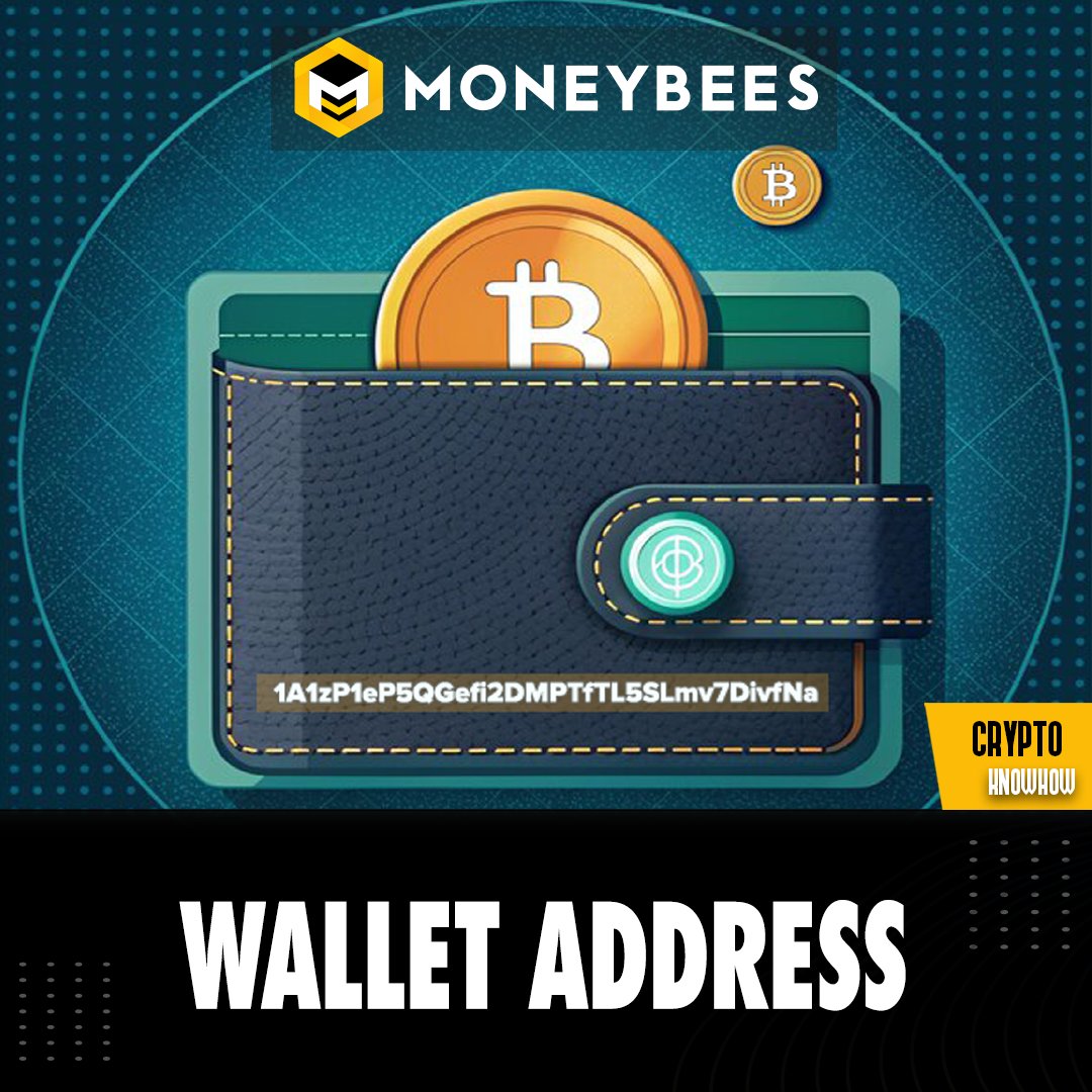 MoneybeesPh's tweet image. A WALLET ADDRESS is your crypto account number! 🔑 Never share your private key. Ready to trade? Visit . #Moneybees #Crypto #CryptoKnowHow #CryptoExchange