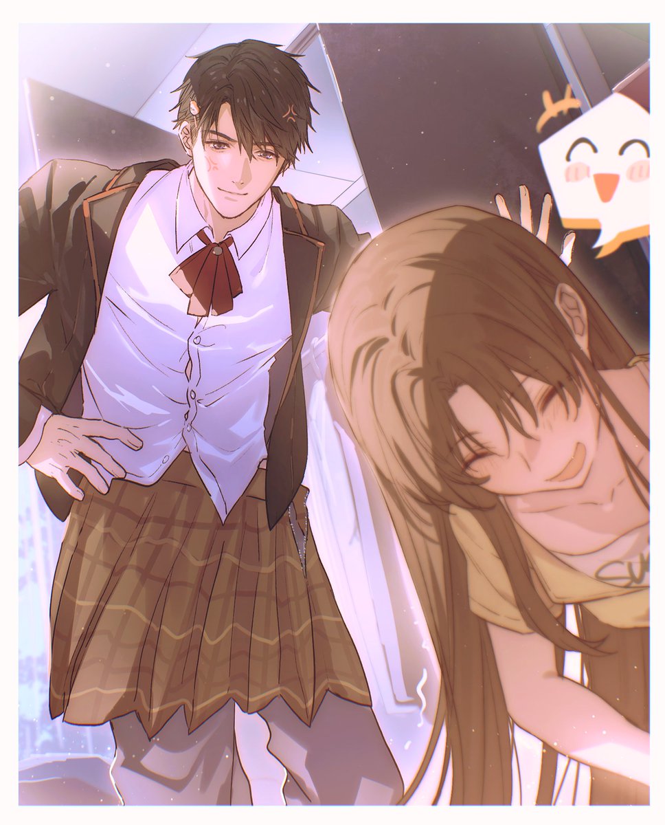 マヒ主
軽めの女装⚠️