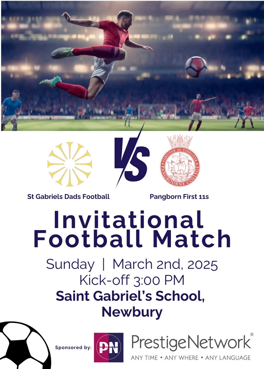 Sponsoring veteran's game v 18 year olds!
<a href="/PangbourneColl/">Pangbourne College</a> 
<a href="/StGabrielsNews/">St Gabriel's School</a> 
<a href="/StGabrielsSport/">St Gabriel's Sport</a>