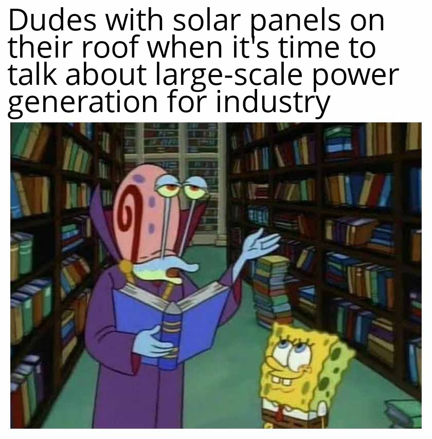 Those who can't power their own homes at night with rooftop solar and batteries somehow think they can power steel mills and semiconductor fabs with it. The duck curve doesn't lie - solar struggles to match demand even at residential scale.
#ClimateEmergency #ClimateCrisis