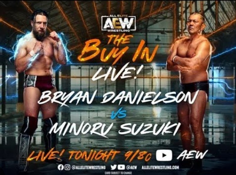 WesleyTurn34303's tweet photo. @hangerfanatic Couldn't find a match graphic for Suzuki vs Kana https://t.co/dj5WKpccZc