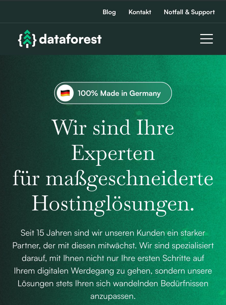 Still und heimlich haben wir im Zuge unseres Rebrandings auf Social Media auch unsere neue Webseite dataforest.net veröffentlicht, an der wir mit viel Liebe (und ehrlich gesagt ein bisschen zu lang) gearbeitet haben. Wie findet ihr sie? 🙌