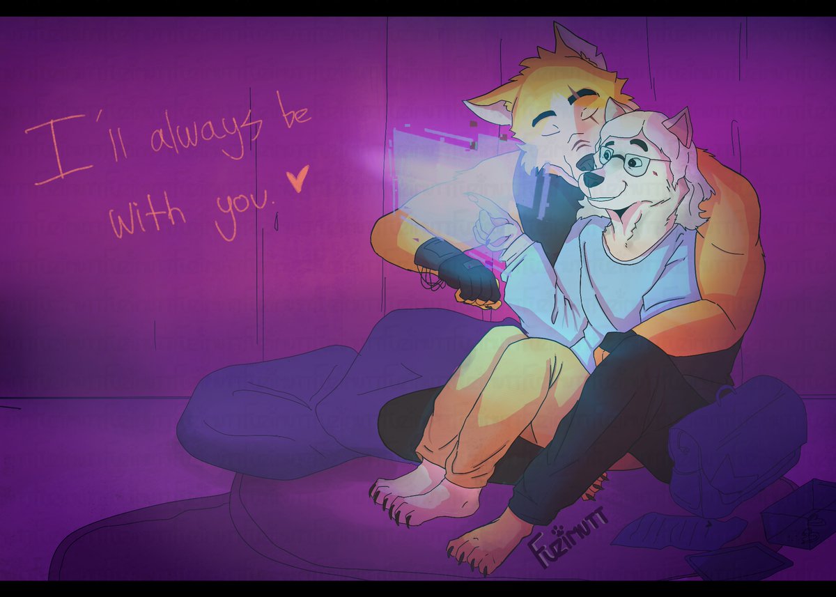 Cattreenvrclear's tweet image. cooper and i enjoying our time together
🎨: @FuziMutt
#RTFvn