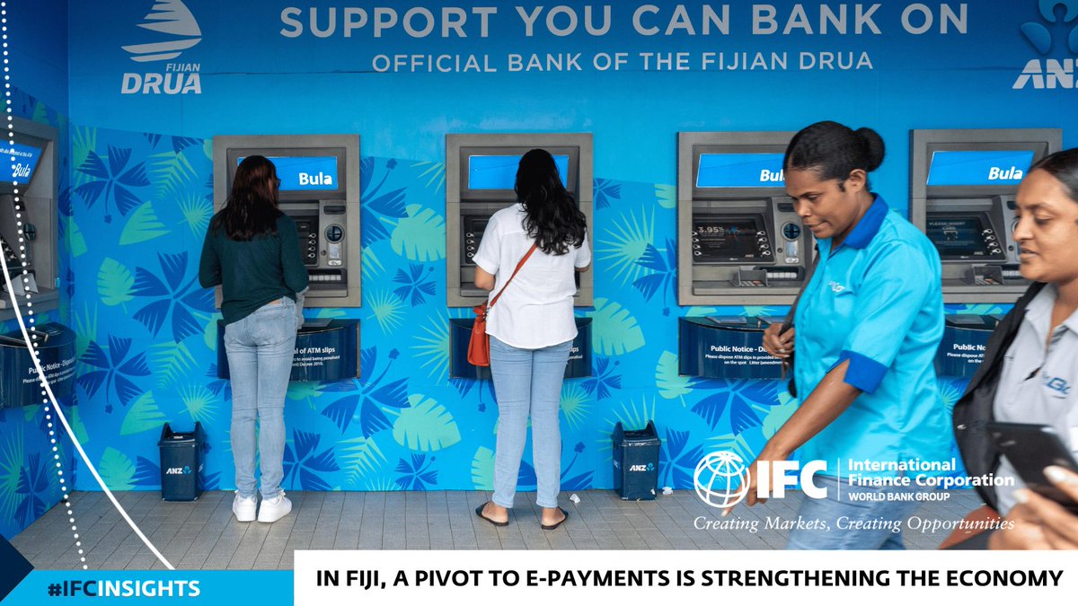 IFC_org's tweet image. #IFCinsights |  This month, we spotlight how private sector innovation is driving meaningful impact across regions and sectors:
🔹 Fiji&apos;s #e-payment reforms boost the economy. 
🔹 Uzbekistan&apos;s public-private partnership enhances #dialysis care.

More ➡️wrld.bg/ITso50V4r1S