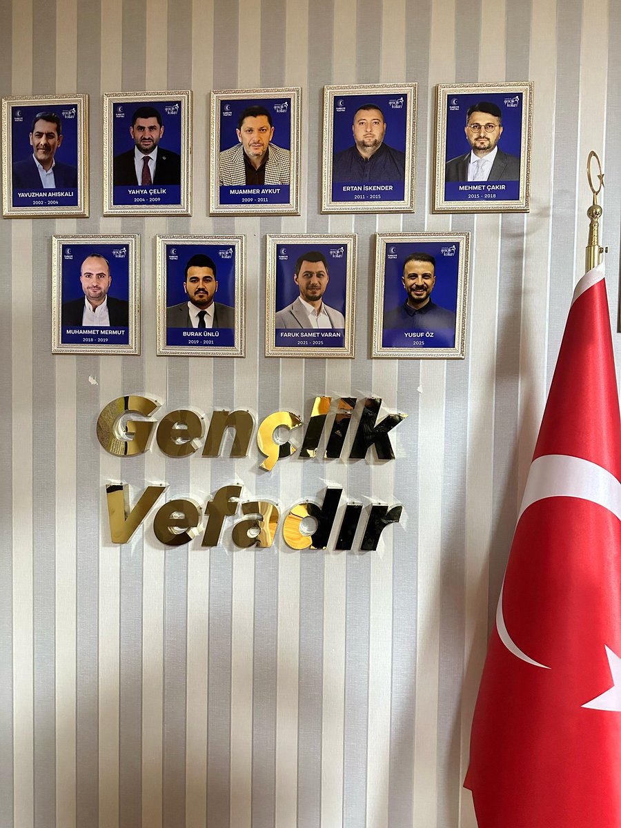 AK Gençlik Vefadır! 
Tüm geçmiş Gençlik Kolları İlçe Başkanlarımıza, Sultanbeyli’ye kattıkları değerler ve gösterdikleri liderlik için teşekkür ederiz. Bu kutlu davaya katkı sunan bir taş da kendi koyan tüm dava arkadaşlarımıza sonsuz teşekkürler.🙏
Gençlik Vefadır,Unutmayandır💡