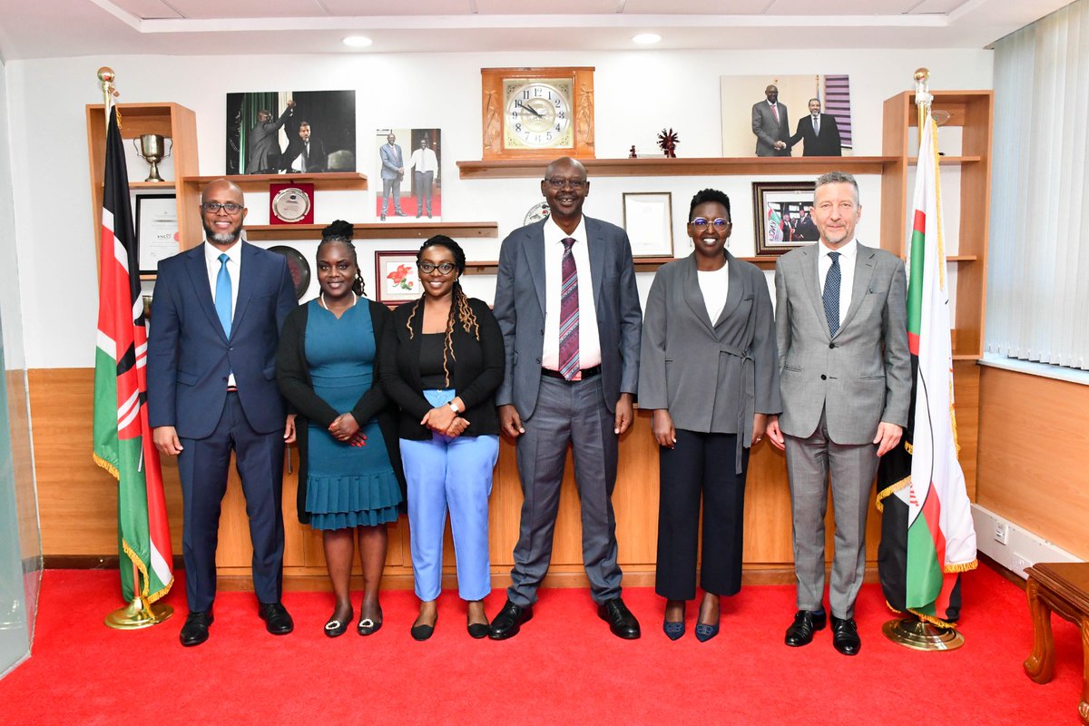 Kenya Chamber (@kenya_chamber) on Twitter photo KNCCI President Dr. Erick Rutto <a href="/DrErickRutto/">Dr. Erick Rutto</a> welcomed H.E. Ambassador Mirko Giulietti of Switzerland <a href="/SwissEmbassyKE/">Embassy of Switzerland in Nairobi</a> for a high-level discussion on boosting trade between Kenya and Switzerland.
Key takeaways:
🔹Talks on a potential Free Trade Agreement (FTA)
🔹Plans for an KNCCI President Dr. Erick Rutto <a href="/DrErickRutto/">Dr. Erick Rutto</a> welcomed H.E. Ambassador Mirko Giulietti of Switzerland <a href="/SwissEmbassyKE/">Embassy of Switzerland in Nairobi</a> for a high-level discussion on boosting trade between Kenya and Switzerland.
Key takeaways:
🔹Talks on a potential Free Trade Agreement (FTA)
🔹Plans for an