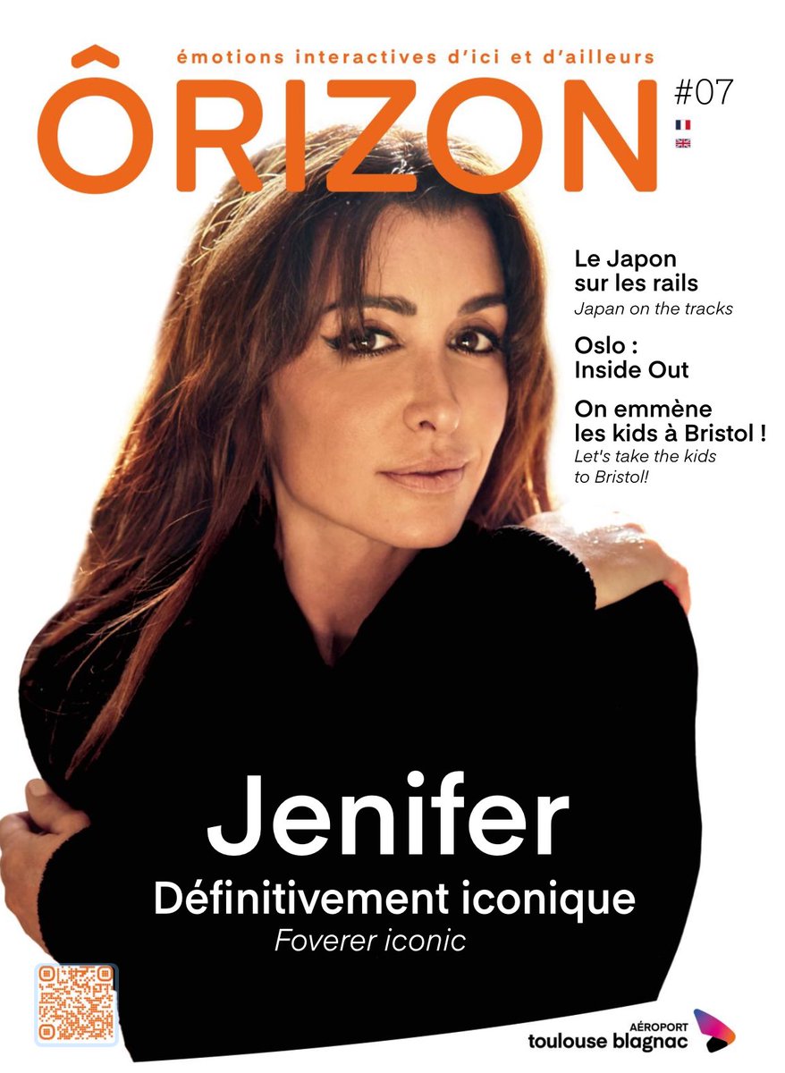 🗞️ PRESSE 

<a href="/JeniferOfficiel/">Jenifer</a> est en couverture du magazine Orizon, uniquement disponible à l’aéroport de Toulouse 😊

Pour le feuilleter : toulouse.aeroport.fr/blog/magazine-…

#Jukebox