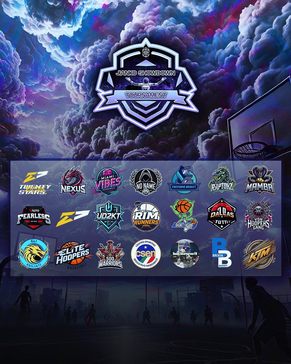 ⚔️JIANKO SHOWDOWN⚔️
🔱21 SQUADRE ISCRITTE🔱
⛹️‍♂️145 GIOCATORI⛹️‍♂️

🔴25/02 21:30 SORTEGGI IN LIVE
🎬26/02 START

DAJE❤️