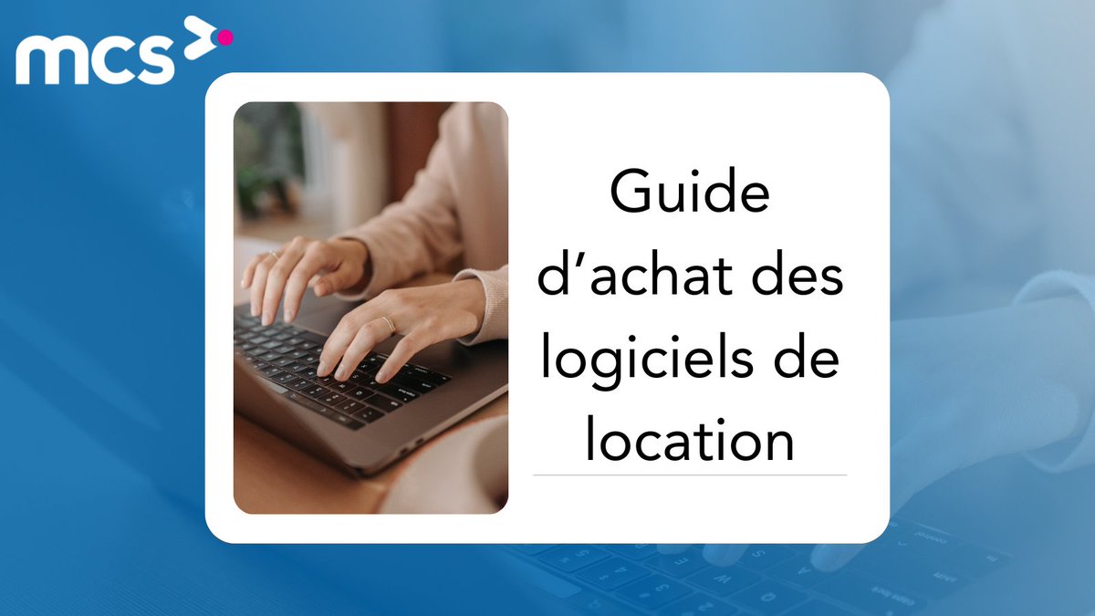 MCS_Logiciel's tweet image. Passer au logiciel MCS pourrait être la solution dont votre entreprise a besoin. Faites le premier pas en consultant notre 𝘎𝘶𝘪𝘥𝘦 𝘥’𝘢𝘤𝘩𝘢𝘵 𝘥𝘦𝘴 𝘭𝘰𝘨𝘪𝘤𝘪𝘦𝘭𝘴 𝘥𝘦 𝘭𝘰𝘤𝘢𝘵𝘪𝘰𝘯. 🔎
📩Téléchargez-le gratuitement dès maintenant : eu1.hubs.ly/H0g_gL_0