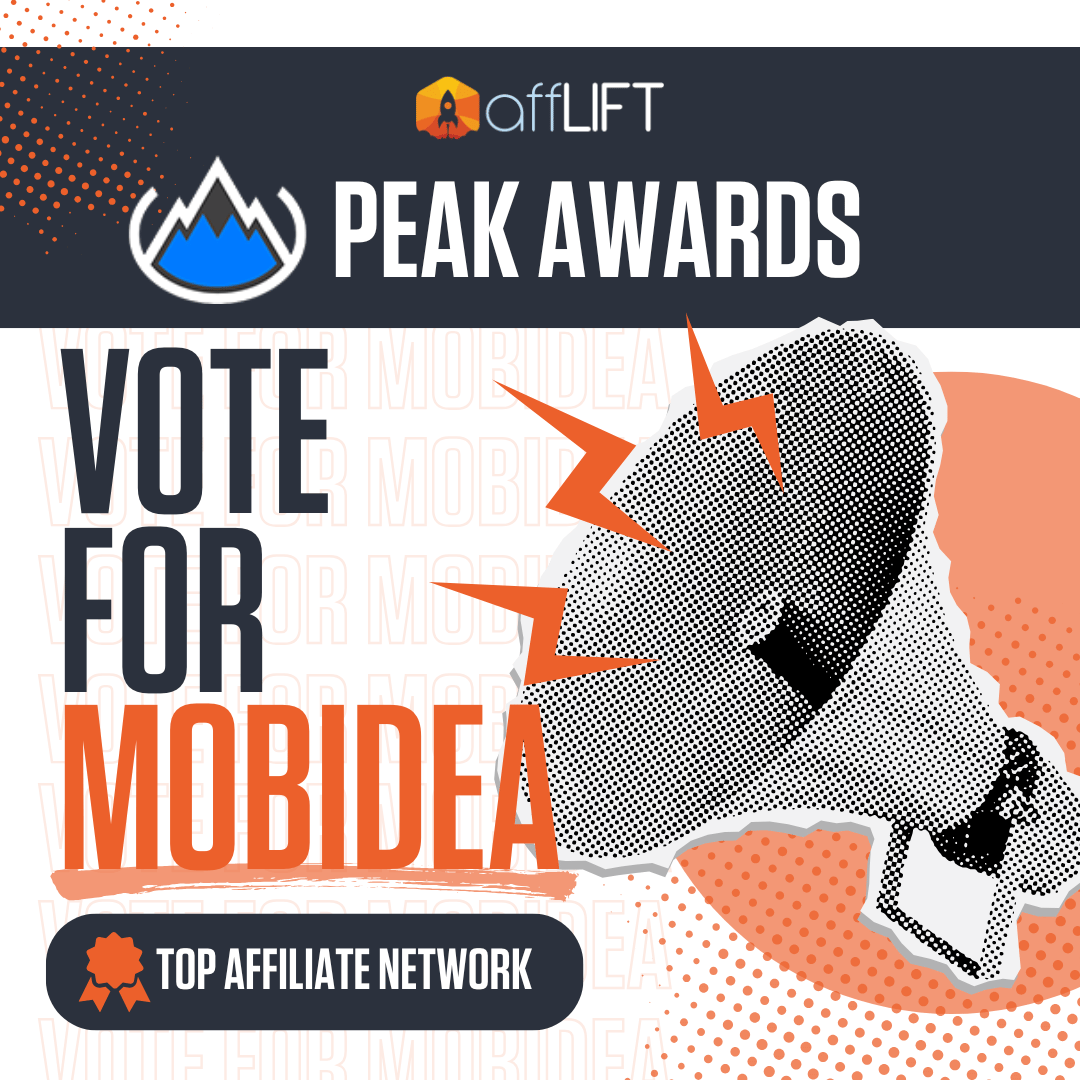 🔥 Final Call: The Peak Awards Are Closing Soon! 🔥

To vote :

1️⃣ Click the link - peak.afflift.com
2️⃣ Enter your name and email
3️⃣ Select Mobidea under 'Affiliate Networks'
4️⃣ Pick your other favorites and submit! 📩

⏳ Voting closes on February 28th! Let’s make it! 🚀