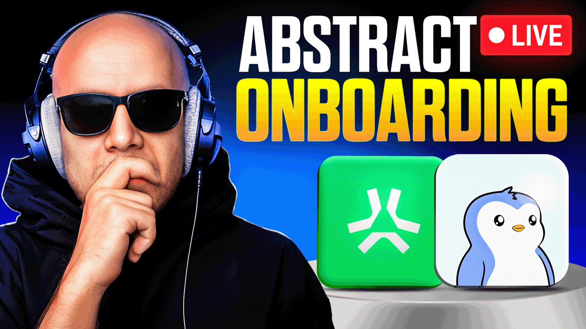 Bridging the stream on Abstract tomorrow, 10 PM UTC.
First one on Luca’s consumer-centric chain.

What do I need to know? Drop your alpha below!