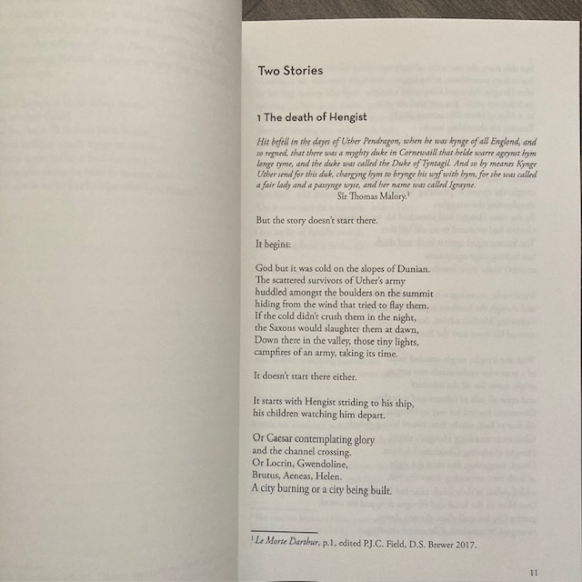 Liam Guilar's The Fabled Third is the final instalment in the sequence that began w/A Presentment of Englishry. It continues to follow Laȝamon's 12th century version of legendary history of Britain up to the death of Uther...

Read more/pick up yours here: shearsman.com/store/Liam-Gui…