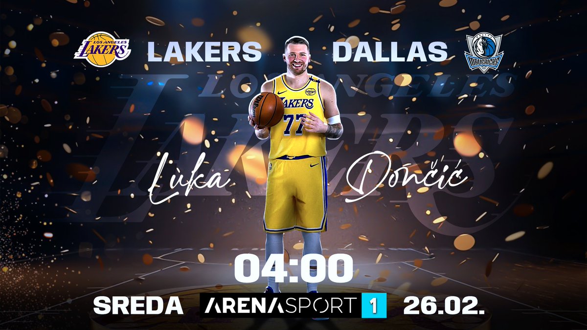 🔥 Prižgite alarme 🔥 Luka Dončić vs. Dallas Mavericks 🏀
👉 Kdo bo boljši? Dončić v novi vlogi pri Jezernikih ali njegov stari klub? To bomo izvedeli 26. februarja ob 4:00 – v živo na <a href="/ArenaSport_SI/">Arena Sport Slovenija</a> (ArenaSport 1)

🔗 ts.si/p5bq6 
#TelekomSlovenije #NEO #ArenasportSi