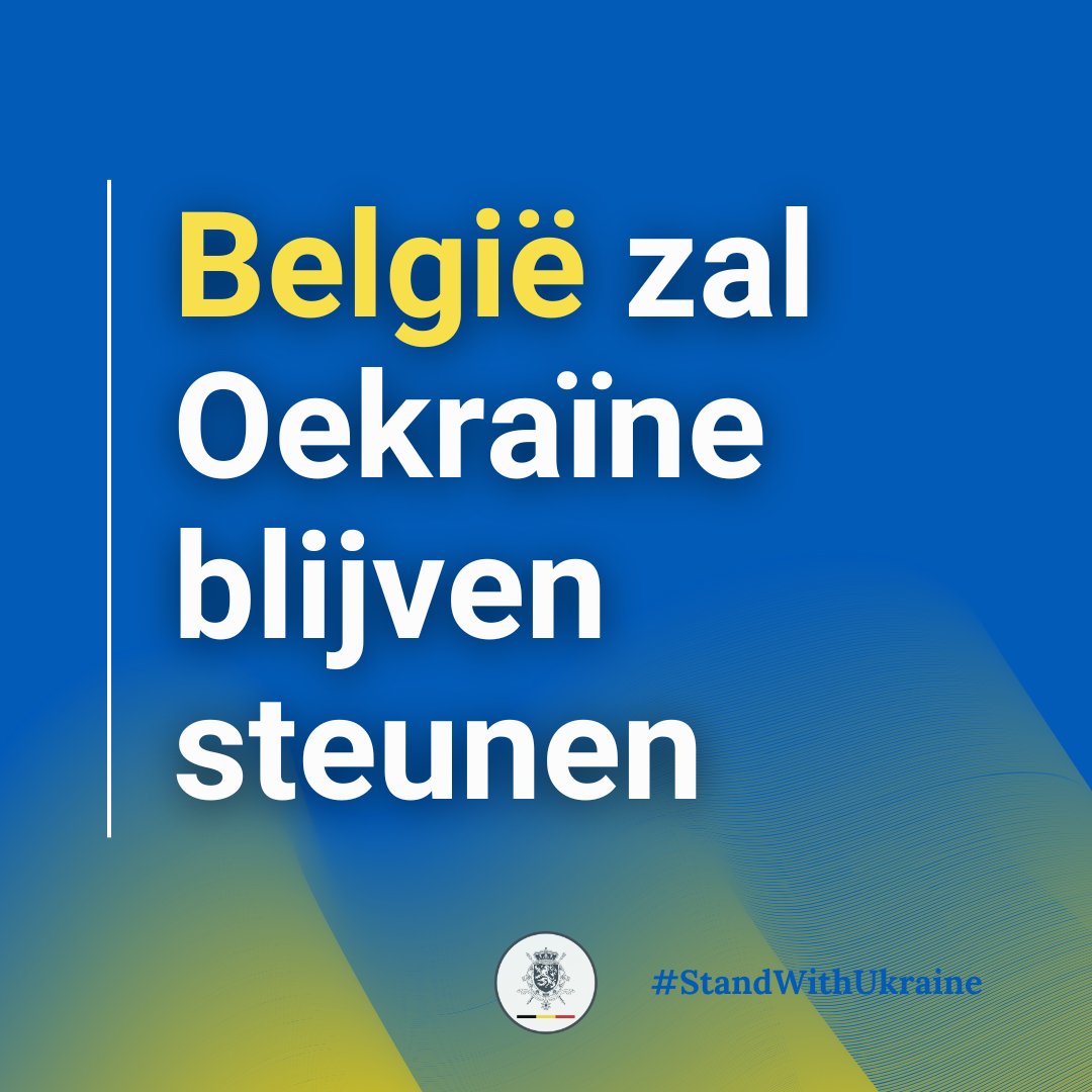 3 jaar geleden lanceerde #Rusland een grootschalige #invasie tegen #Oekraïne. Geen duurzame vrede kan worden onderhandeld zonder Oekraïne aan tafel. #België zal achter Oekaïne blijven staan. #UptoUkraine #SlavaUkraini 🇺🇦🇧🇪