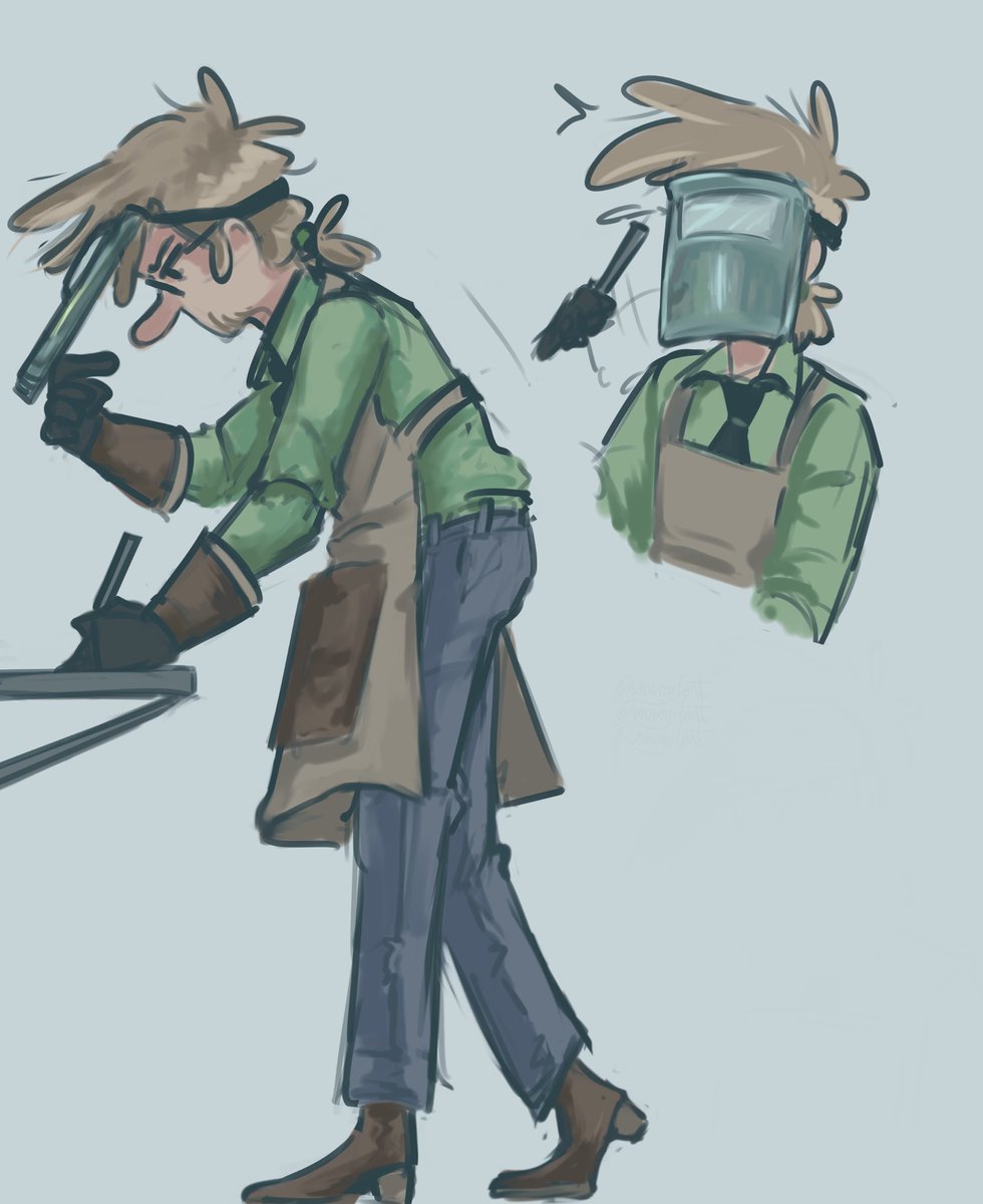 VioVigilant's tweet photo. Admin at work ๐พ
#STOPCodeAU #AdminFiddleford #GravityFallsAU #FiddlefordMcGucket #UserFord https://t.co/IaEBalfHdQ