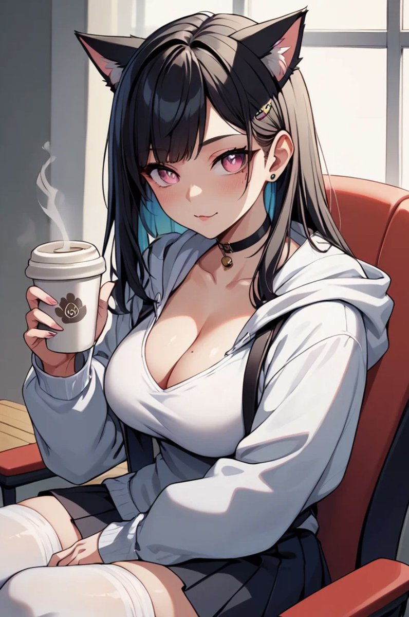 lovescapeanime's tweet photo. QT Coffee ☕️

Create your character — https://t.co/sY85ishyV9 

#aigirlfriend #virtualwaifu #aicompanion #digitalcompanion #virtualgirlfriend #companionai #aipartner #virtualpartner #digitalrelationship #airelationship #aidate #virtualdate #airomance #virtualromance #CoffeeTime #CoffeeLover