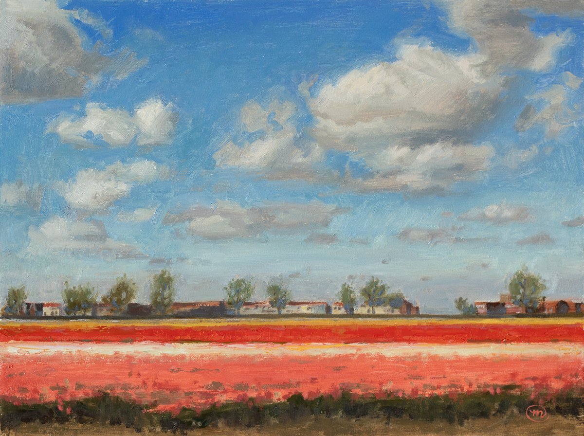 Hi all, I recently completed this latest painting. Yes, I'm so ready for spring. 🤣🌷 Enjoy!

"Dutch Tulips" 30 x 40 cm oil on wood panel.