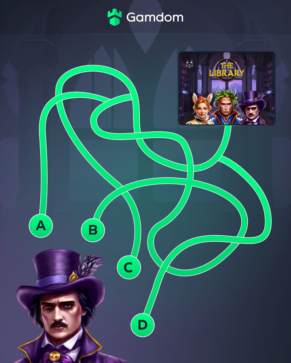 Gamdom.com (@gamdom) on Twitter photo Lost in the Library? Find your way to EXCLUSIVE Free Spins! ๐
๐ Comment your <a href="/gamdom/">Gamdom.com</a> userID with your answer
๐ Like & Repost
๐ Tag a friend to take on the challenge!
Ready to explore? ๐
๐gamdom.com/casino/The%20Lโฆ Lost in the Library? Find your way to EXCLUSIVE Free Spins! ๐
๐ Comment your <a href="/gamdom/">Gamdom.com</a> userID with your answer
๐ Like & Repost
๐ Tag a friend to take on the challenge!
Ready to explore? ๐
๐gamdom.com/casino/The%20Lโฆ