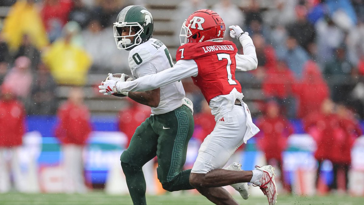DiBonaNFL's tweet photo. Rutgers CB Robert Longerbeam doesn’t have the ideal build of an outside CB but he feels like a perfect fit in Vic Fangio’s defense.

Longerbeam is physical and competitive at the catch-point. He forced 10 turnovers (including five forced fumbles) at Rutgers. https://t.co/0g03haH4W5