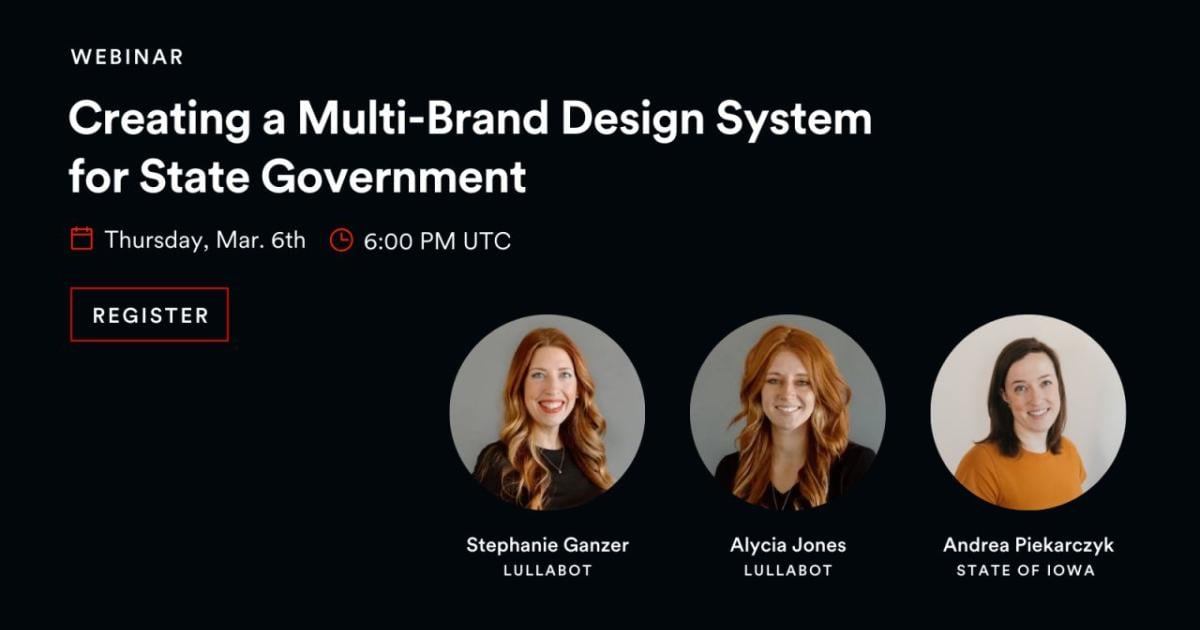 🏛️ How can state governments balance design consistency &amp; flexibility across agencies? Join @Lullabot ’s webinar on March 6 to learn best practices, featuring insights from <a href="/IowaHHS/">Iowa Department of Health and Human Services</a>  &amp; UI experts. <a href="/stephonayy/">Stephanie Ganzer</a>  Register now! 👉 bit.ly/4icqWYG
