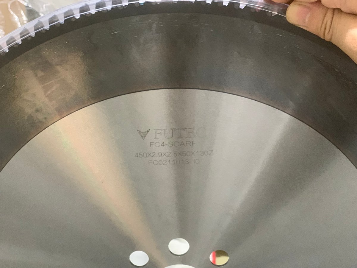 RickFang_Futec's tweet photo. FUTEC is focus on ERW pipe sawing. 
Here are the products we supply
1. FC4-SPEED
SINGLE AND TWIN CUT- OFF WITHOUT INSIDE SCARF
Carbide tip
CrTiAln coating. 
Very good surface finish, burr-free cut.
Tensile strength up to 1,000N/mm2
Long life time,High cutting speed. https://t.co/XKuL2ihJ1r