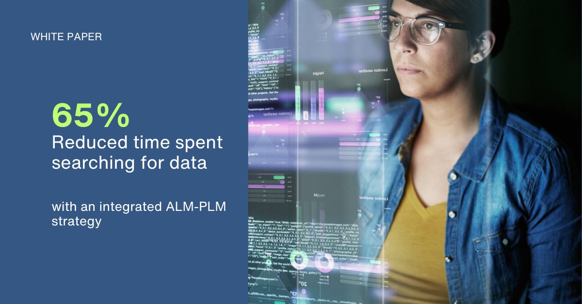 By leveraging an integrated ALM solution in your digitalization journey, you can improve quality, increase productivity, and decrease costs through early iterative analysis, planning, change management, and feedback. Download the Siemens white paper >  imptr.io/hmhyg7
