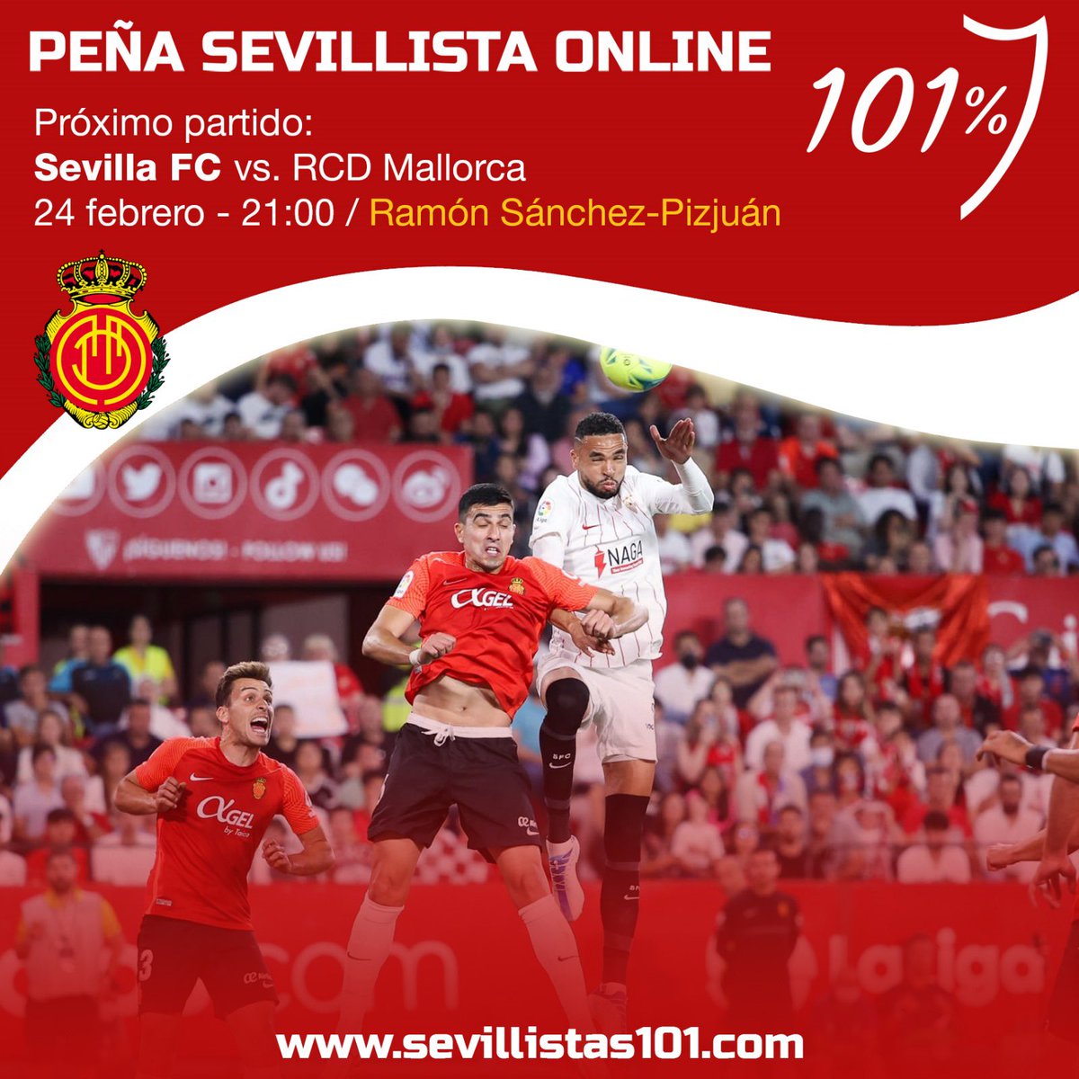 ¡Volvemos al Sánchez Pizjuán! 🔴⚪️