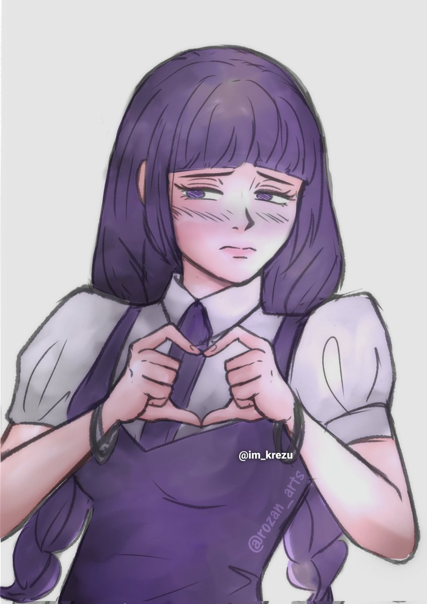 My coloring 🎨 Sumire 💜
Lineart by: <a href="/rozan_arts/">Rozan</a> 
#BORUTO #BorutoTwoBlueVortex #sumire