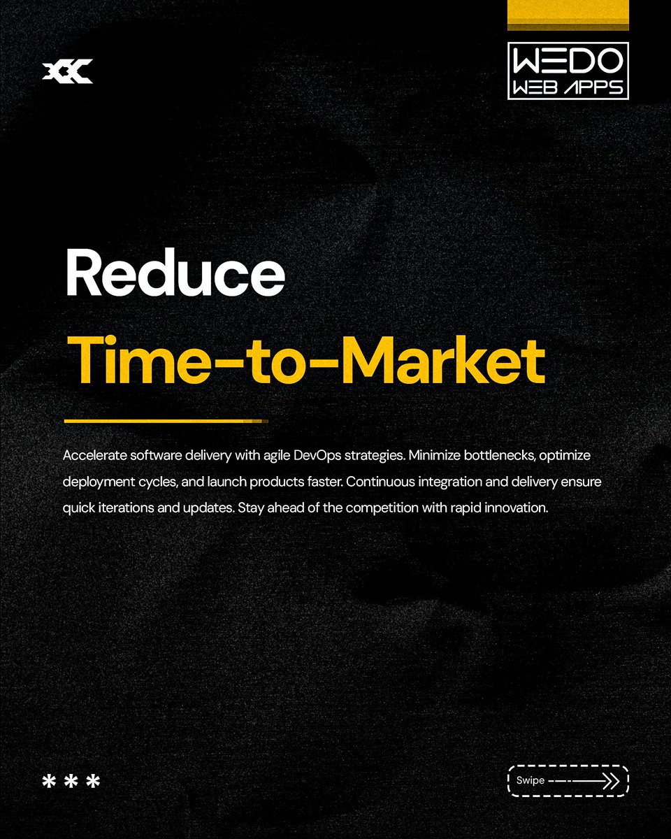 wedowebapps's tweet image. Slow deployments? Frequent errors? DevOps is the answer. 🔧
Our DevOps services help you:
✅ Automate workflows
✅ Reduce time-to-market
✅ Improve collaboration
Visit Now🚀
🔗 wedowebapps.com/devops-consult…
#DevOpsExperts #ITEfficiency #deveops #developers #Development